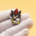 thumbnail image 3 of Juego de 5 broches de solapa sónicos para ropa, cuello, mochila, insignia, accesorios, broche de cosplay de anime, decoración, regalos de joyería, 3 of 4