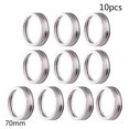 thumbnail image 3 of ✪ Canning Lids, Regular Mouth Mason Jar Lids And Bands, Stainless Steel Lids For Mason Jar Wide Mouth, Split-type Lids Leak Proof And Secure Canning Jar Caps, 10 Pack 86MM (Silver), 3 of 18