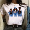 thumbnail image 3 of Camiseta de moda para mujer, camiseta con estampado gráfico de dibujos animados para mujer, camisetas de hip hop para mujer, ropa de calle de verano para mujer, 3 of 5