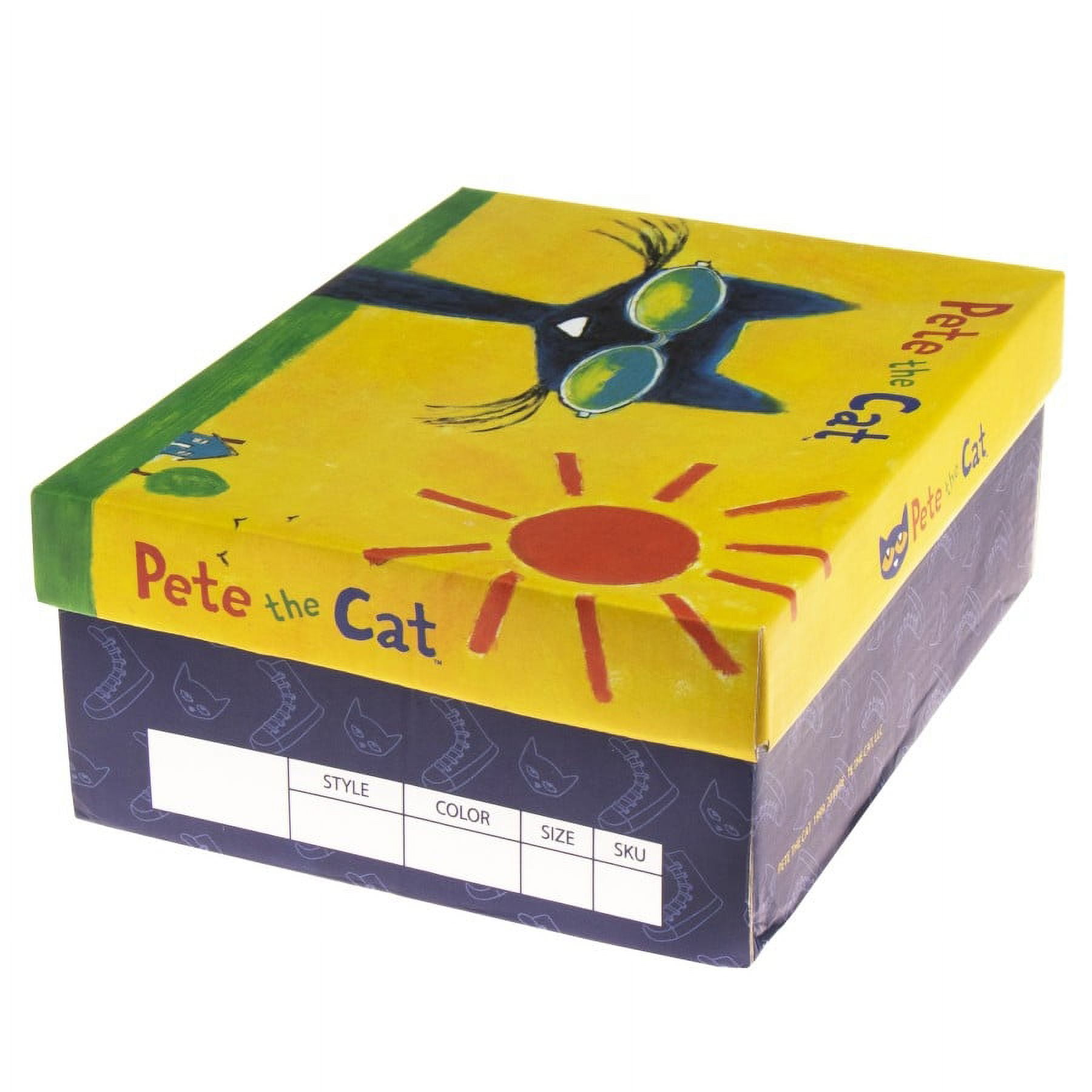 Pete the Cat Sneakers (Toddler) - Black, 8