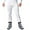 #244-White, variant on Mens Thermal Compression Pants, Quick-Dry Base Layer Leggings for Ski, Hike & Run, Cold Weather Tights