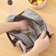 thumbnail image 4 of Bolsa de almuerzo impermeable de tela Oxford, portátil, con aislamiento de aluminio, gran capacidad, a prueba de fugas, para oficina, plegable y duradera., 4 of 7