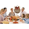 thumbnail image 2 of Eveokoki 12" Happy Thank*giving Door Sign, Thank*giving Front Door Plaque Hanger Home Decoration, 2 of 5