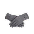 thumbnail image 2 of Gustave Womens Touchscreen Texting Gloves Winter Warm Thermal Fleece Lined Gloves Ladies Girls Windproof Driving Gloves, Gray, 2 of 8