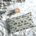 thumbnail image 5 of Yiaed Transport Train Print Brushed Microfiber Envelope Pillowcases, Standard,Envelope Closure Pillow Cases(No pillow core)-20"x30", 5 of 6
