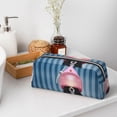 thumbnail image 7 of Uemuo Dog in Hairdresser Printed Leather Pencil Case, Pencil Pouch, Portable Pencil Bag, Pen Case for& Office, 7 of 7