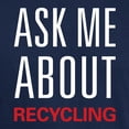 thumbnail image 3 of CafePress - Ask Me About Recycling Dark T Shirt - Men's Classic Graphic Cotton T-Shirt, 3 of 4