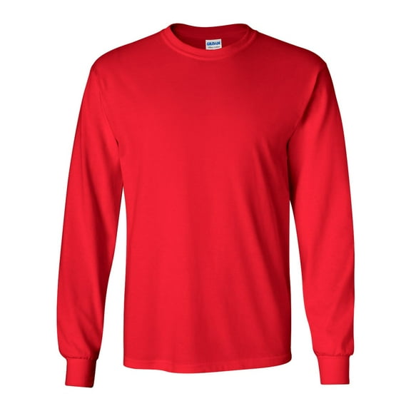 Gildan Ultra Cotton Long Sleeve T-Shirt for Men