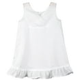 I.C. Collections Girls White Bouffant Sweetheart Slip Petticoat 2t 14