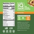 thumbnail image 3 of IQBAR Clean Plant Protein Bars - Matcha Chai - 12 Count - Keto, Vegan, High Fiber, Gluten and Dairy Free, Low Sugar Snack, 3 of 6