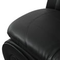thumbnail image 2 of Trumanpick Leather Single Sofa Chair, Modern Comfy Sofa Couch for Living Room, Black, 2 of 6