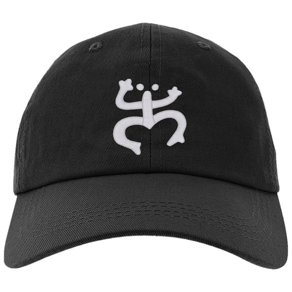 Cap Embroidered Puerto Rico TAINO FROG Cap-EM-0027-Black