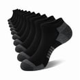 thumbnail image 1 of Chenchen 10 Pairs Mens Ankle Socks Men 10 Pack Low Cut Comfort Cushion Casual Socks, 1 of 1