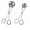 Large and Small, variant on Meat Ball Maker Tool Stainless Steel Clip Round Rice Ball Shaper Spoon Meatball Making Mold Non Stick Stuffed Kitchen Gadget.