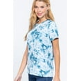 thumbnail image 3 of Short Slv Tie-dye Cotton Jersey Top S, 3 of 4