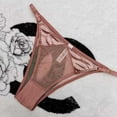 thumbnail image 4 of Women's Sheer Lace Underwear Panties Mesh Lightweight Valentine's Day Casual Underpants Briefs Underwear Women Pack Briefs M, 4 of 4
