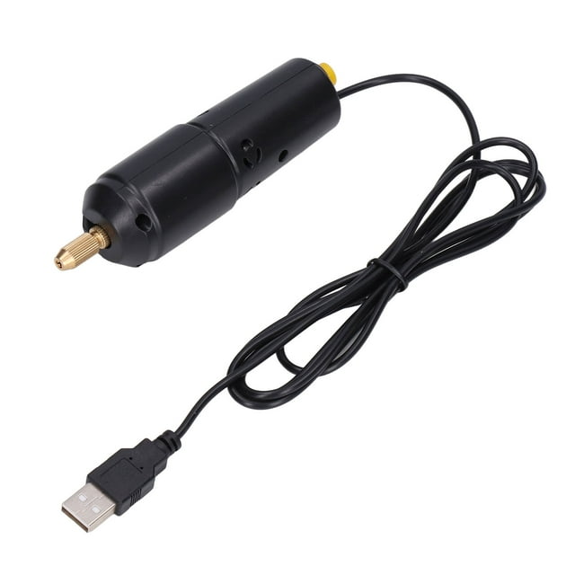 Mini Taladro Eléctrico USB, Taladros De Mano Microeléctricos De Hierro ABS De Acero De Alta Velocidad Para Resina
