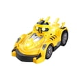 thumbnail image 2 of Juguetes de Control remoto Hugo Coche de parachoques muñeca recargable resistente iluminación musical amarillo, 2 of 10