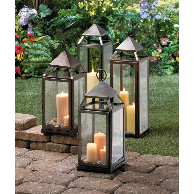 LARGE RUSTIC SILVER CONTEMPORARY LANTERN LARGE RUSTIC SILVER CONTEMPORARY LANTERN