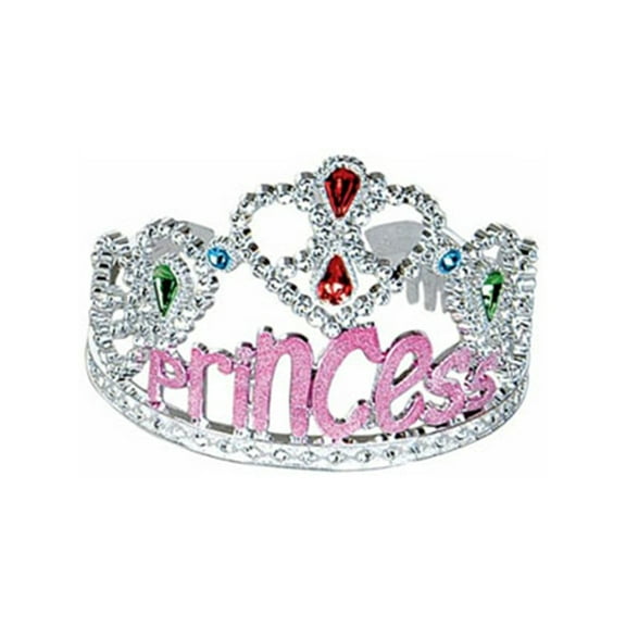 Princess Costume Pink Gems Tiara Birthday Party Hat