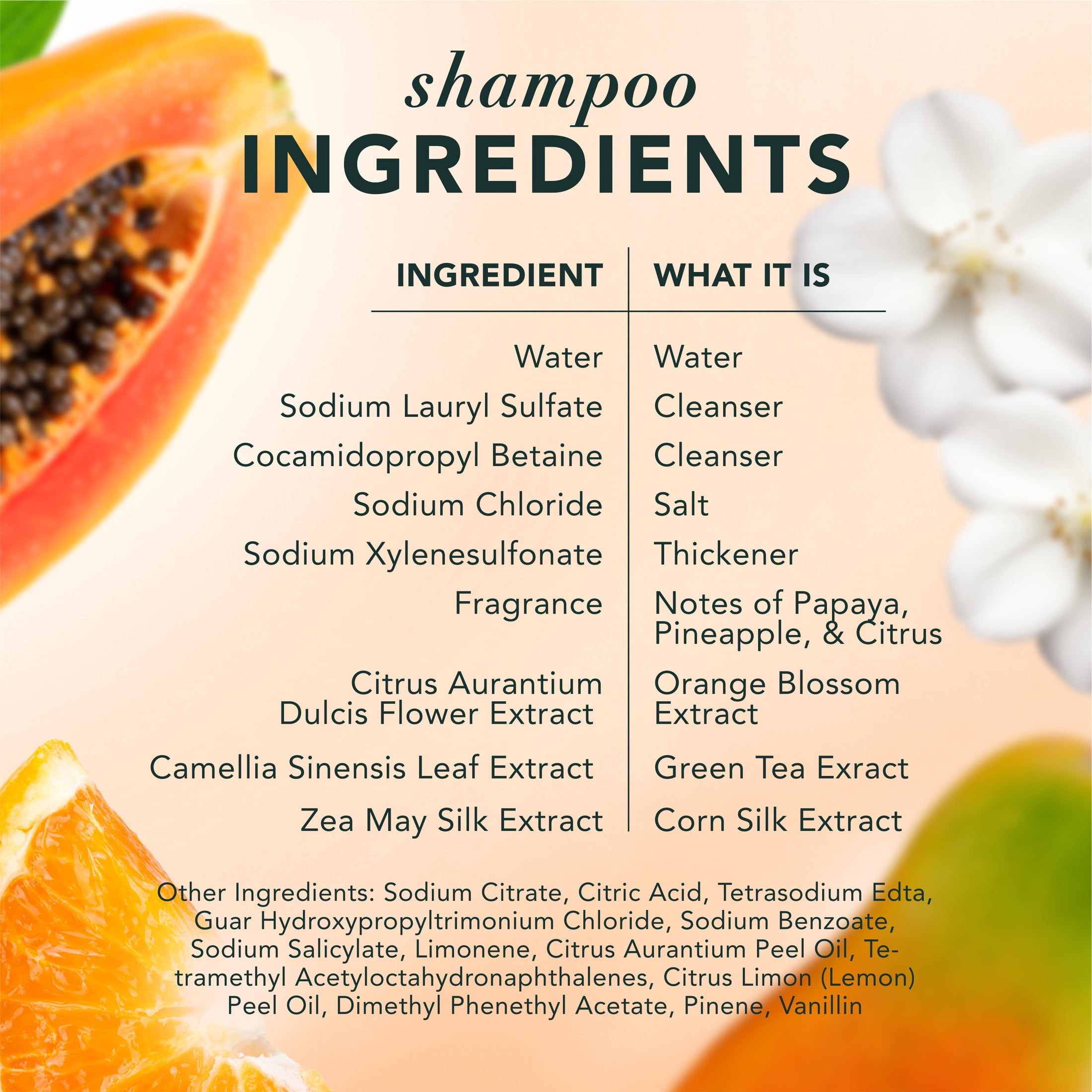 Herbal Essences Amaya Papaya Strength Shampoo & Conditioner Set with Papaya and Citrus
