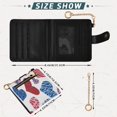 thumbnail image 3 of Small Wallet For Women Bifold Leather Pocket Coin Credit Card Holder With RFID Blocking Printed Heart Pattern, 3 of 6
