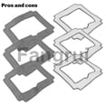thumbnail image 2 of For 3pcs Window Cleaning Robot Mop Cloth For Yw509, 2 of 3