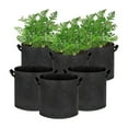 thumbnail image 4 of Pebbuoy Non-woven Planting Bag Outdoor Garden Plant Pot with Reinforced Handles Large Capacity Breathable Tomato Potato Grow Bag, 4 of 7