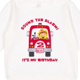 thumbnail image 3 of Inktastic Fire Truck 2nd Birthday Boy Toddler Sweatshirt, 3 of 4