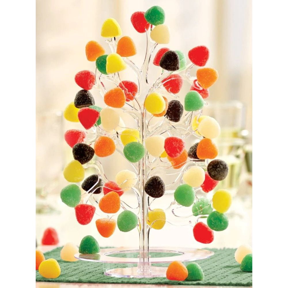 Brands 12" Festive Gumdrop Tree Clear