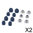 thumbnail image 1 of Auricular de repuesto de silicona,Cubierta de las tapas de de los oídos de los auriculares del auricular,Auriculares Puntas para auriculares Almohadillas para auriculares 2 piezas, 1 of 10
