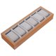 thumbnail image 1 of Wooden Watch Organizer Tray Showcase Display Bracelet Bangle Storage Case, 1 of 4