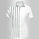 thumbnail image 4 of pstuiky Camisas casuales de manga corta para hombre, Camisa casual de color liso para hombre con botones y cuello vuelto, manga corta camisetas de hombre xxl, 4 of 4