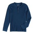 thumbnail image 1 of American Heritage playera henley texturizada para hombre, verde, grande American Heritage henley, 1 of 2
