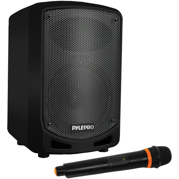 Pyle Pro PSBT65A 6.5" Portable Bluetooth Speaker System with Handheld Microphone