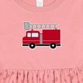 thumbnail image 4 of Inktastic Red Firefighter Fire Truck Girls Baby Dress, 4 of 5