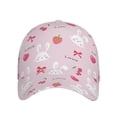 thumbnail image 2 of Fotbe Love Rabbit Classic Baseball Cap, Adjustable Snapback Hats, Outdoor Baseball Hat for Men and Women Cotton Soft, 2 of 9
