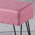 thumbnail image 5 of Home Soft Things Jacquard Ottoman - Angola - Candy Pink - 19" x 13" x 17", 5 of 5