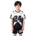 thumbnail image 2 of TIANZEN Lightweight Kids Athletic For Boys And Girls Breathable Mesh Summer Basketball And Shorts Outfit For Play Suspender Dress Toddler, 2 of 4