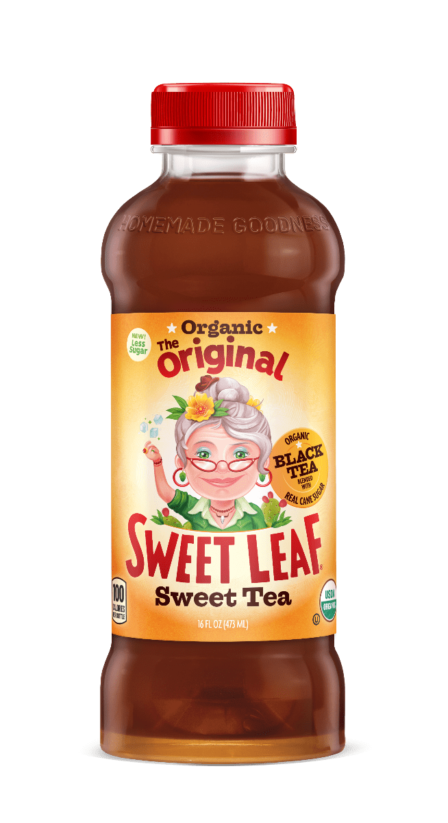Sweet Leaf Organic The Original Sweet Tea 16 Ounce Plastic Bottles