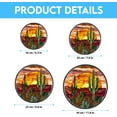 thumbnail image 6 of Personalized Cactus Stained Glass Suncatcher Stained Glass Window Hanging Home Decor Garden Halloween Christmas Wedding Housewarming Gifts, 6 of 6