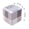 thumbnail image 3 of GUOOL Housse Extensible pour Pouf Tabouret de Rangement Pliant Protège-Pouf de Meuble Housses A, 3 of 9
