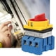 thumbnail image 3 of Interruptor disyuntor de carga de 80 A/100 A, interruptor de encendido y apagado con leva giratoria de 2 posiciones y 3 polos (100 A), 3 of 12