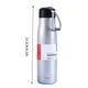 thumbnail image 3 of Botella de agua deportiva con aislamiento de acero inoxidable | Termo de gran capacidad | Taza térmica de doble pared con tapa con cordón | Hervidor para actividades al aire libre, montañismo,, 3 of 5