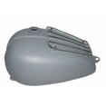 thumbnail image 2 of Fits Triumph Tiger Primer Coated Petrol Gas Fuel Tank With Chrome Grill Rack, 2 of 5