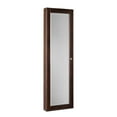 thumbnail image 5 of Southern Enterprises Wall-Mounted Mirror Jewelry Armoire, Warm Brown Walnut, 5 of 6