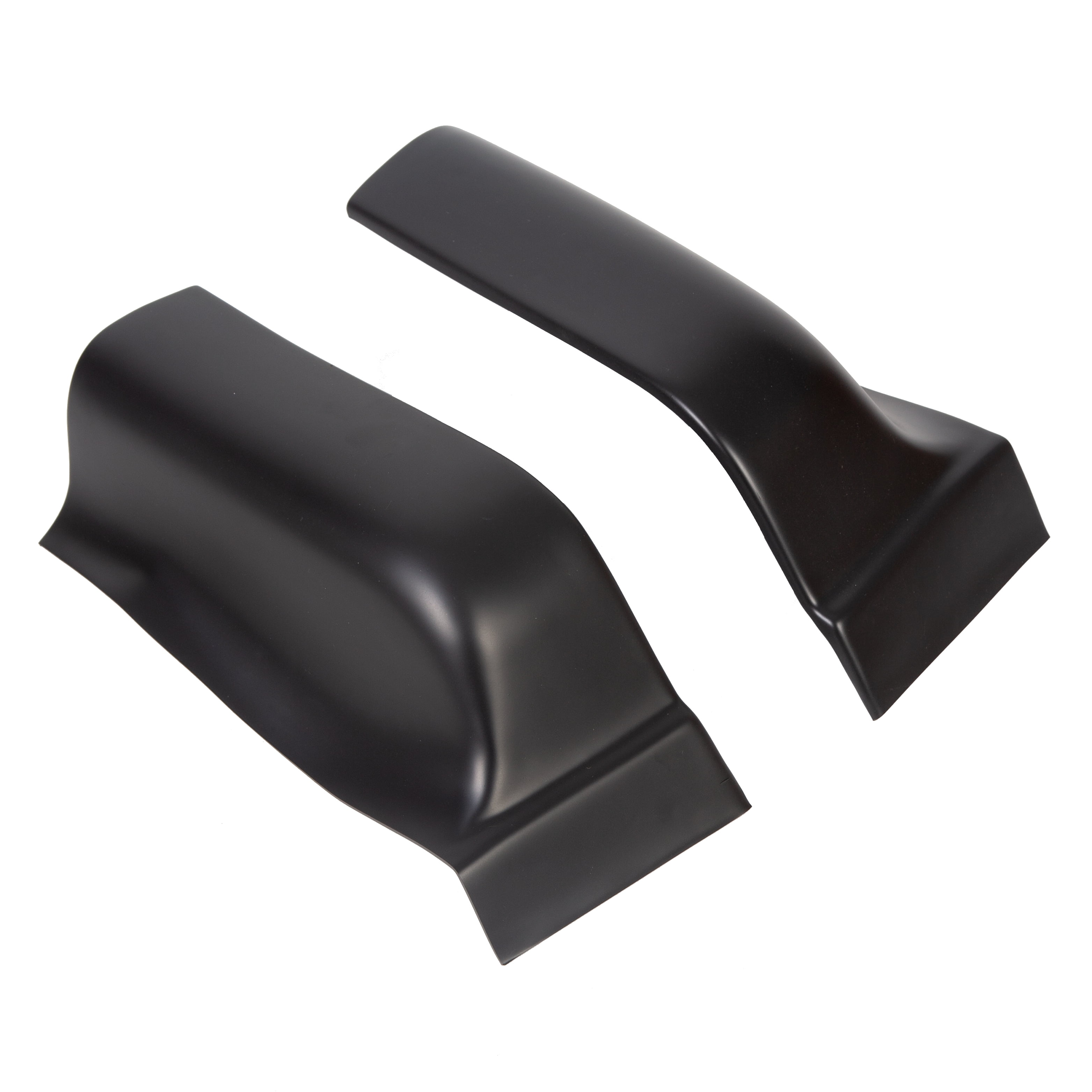 Kojem Black ABS Plastic Cab Corner Covers for 2004-2008 Ford F150 Crew Cab 05 06 07