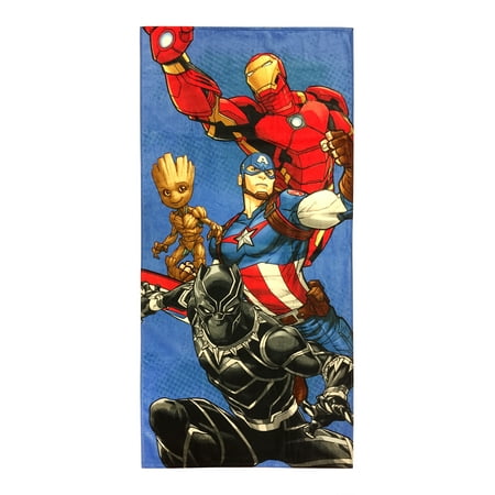 Marvel Comics Avengers 'rush' Beach Towel