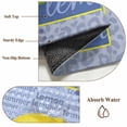 thumbnail image 6 of Yellow Lemons Entryway Rug 2'x3'&nbsp; Non Slip Front Door Mats, Summer Botanical Watercolor Modern Art Entrance Rugs Indoor Outdoor Carpet, Washable Floor Mats Small Area Rug for Bedroom Kitchen, 6 of 8