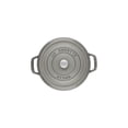 thumbnail image 4 of STAUB la COCOTE 5,25 L Cocotte Ronde en Fonte, Gris Graphite, 4 of 7